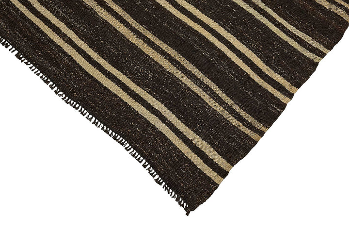 7x11 Vintage Turkish Goat Hair Kilim Rug - 51255
