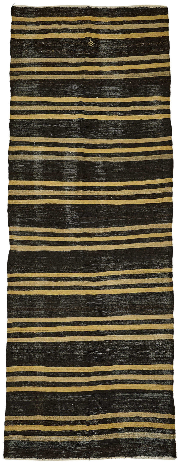 4x11 Vintage Turkish Goat Hair Kilim Rug - 51256