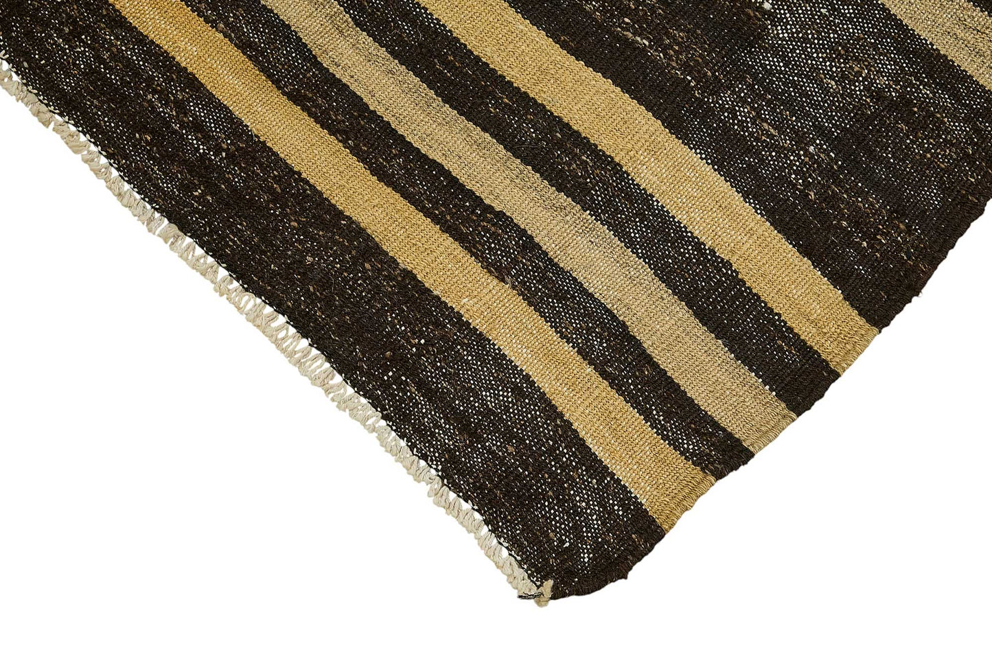 4x11 Vintage Turkish Goat Hair Kilim Rug - 51256