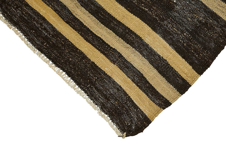 4x11 Vintage Turkish Goat Hair Kilim Rug - 51256