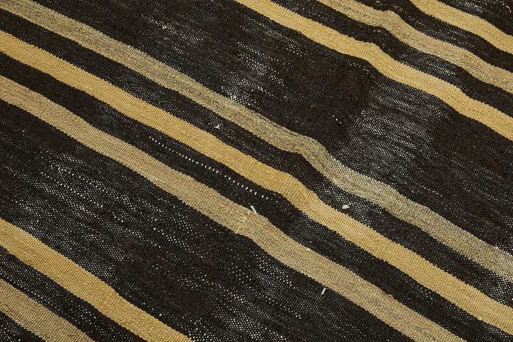 4x11 Vintage Turkish Goat Hair Kilim Rug - 51256