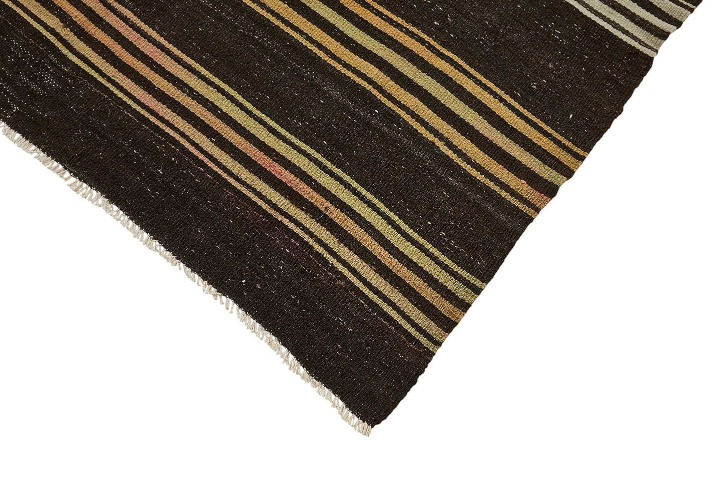 7x10 Vintage Turkish Goat Hair Kilim Rug - 51257