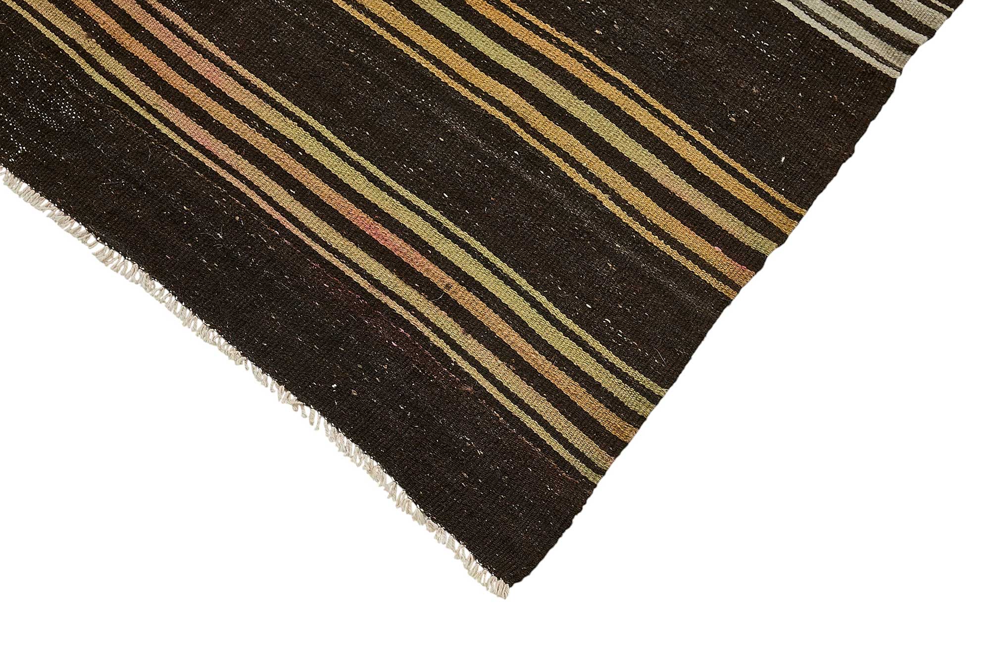 7x10 Vintage Turkish Goat Hair Kilim Rug - 51257
