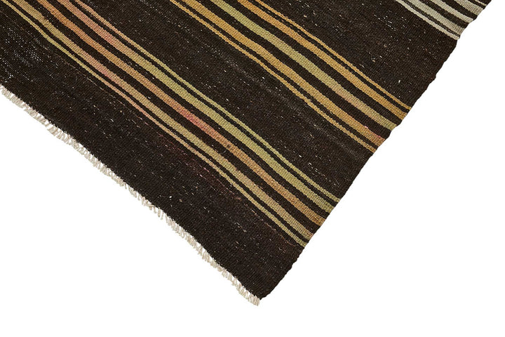 7x10 Vintage Turkish Goat Hair Kilim Rug - 51257
