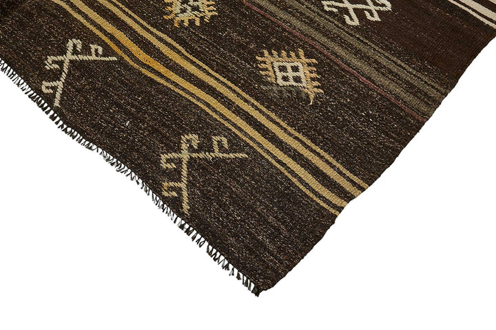 6x10 Vintage Turkish Goat Hair Kilim Rug - 51259