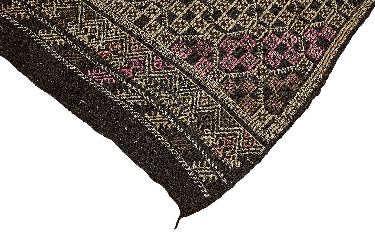 6x10 Vintage Turkish Goat Hair Kilim Rug - 51264