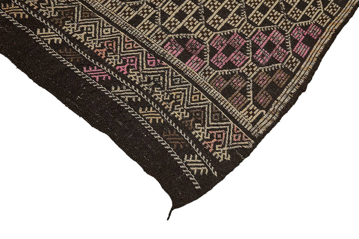 6x10 Vintage Turkish Goat Hair Kilim Rug - 51264