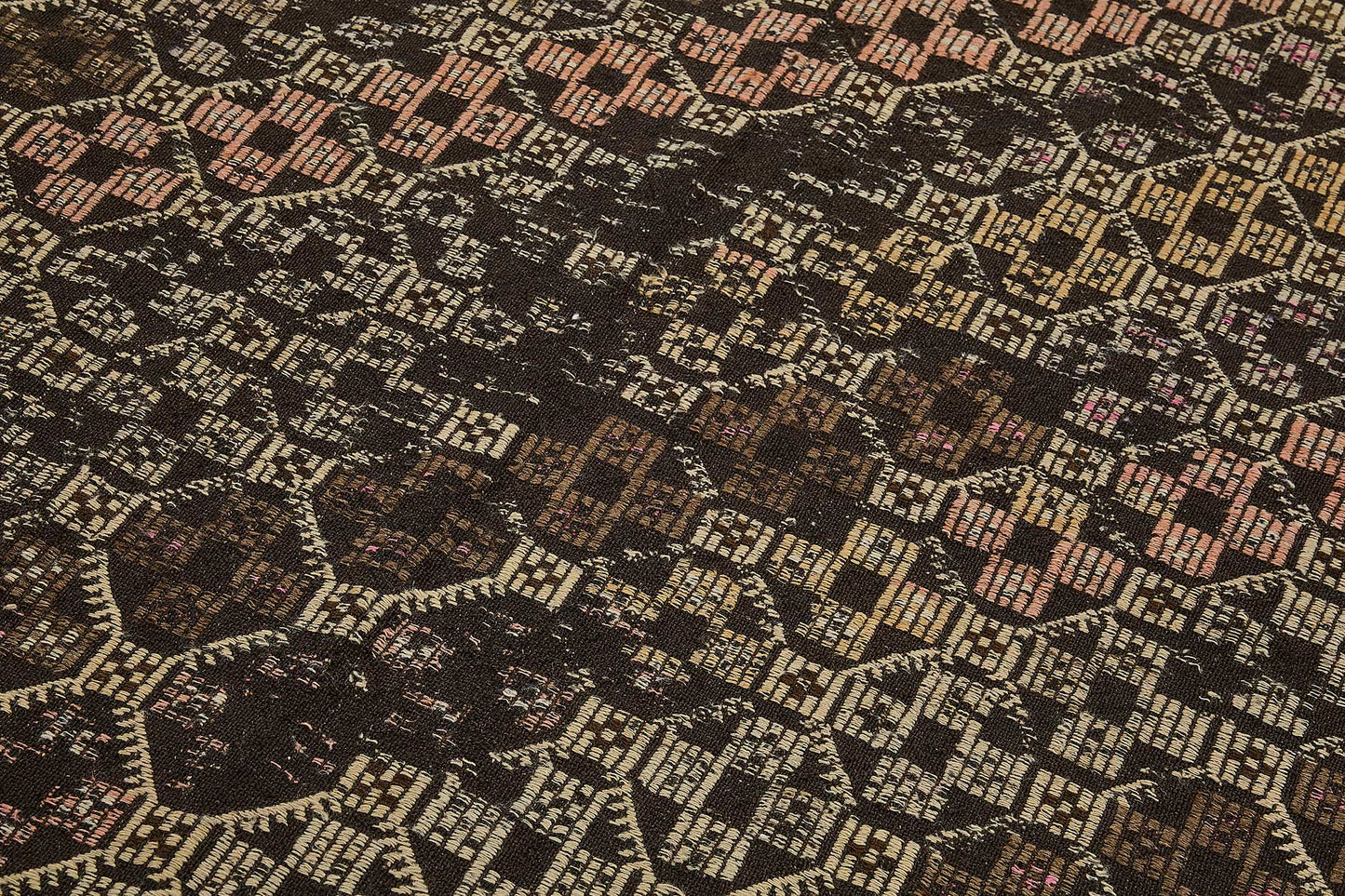 6x10 Vintage Turkish Goat Hair Kilim Rug - 51264