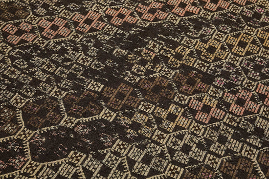 6x10 Vintage Turkish Goat Hair Kilim Rug - 51264