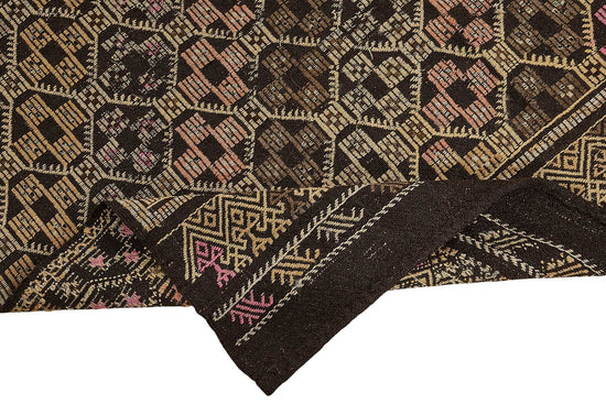 6x10 Vintage Turkish Goat Hair Kilim Rug - 51264