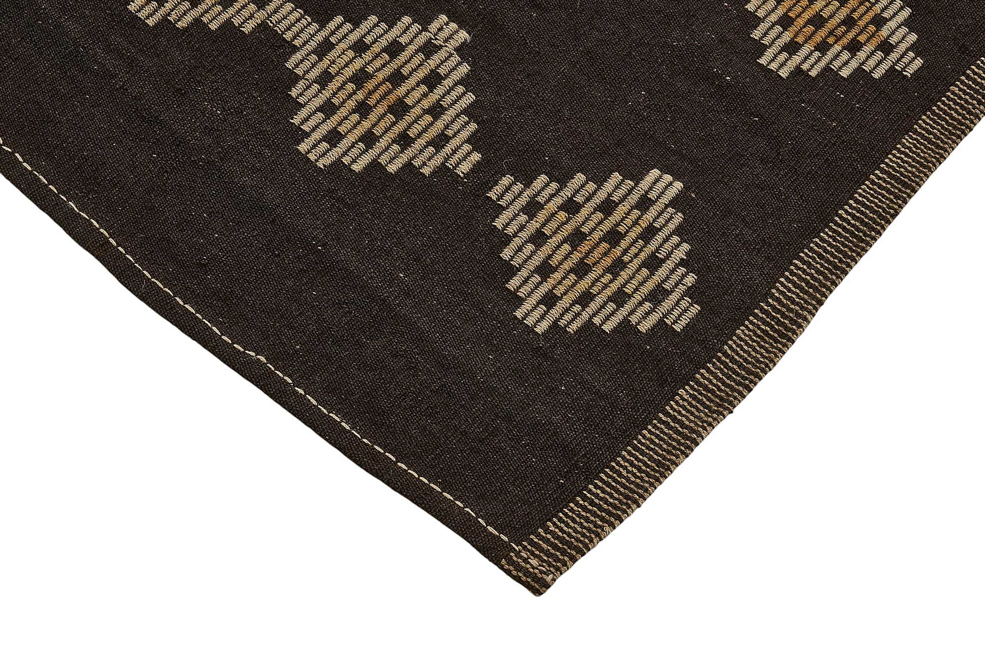 8x10 Vintage Turkish Goat Hair Kilim Rug - 51268