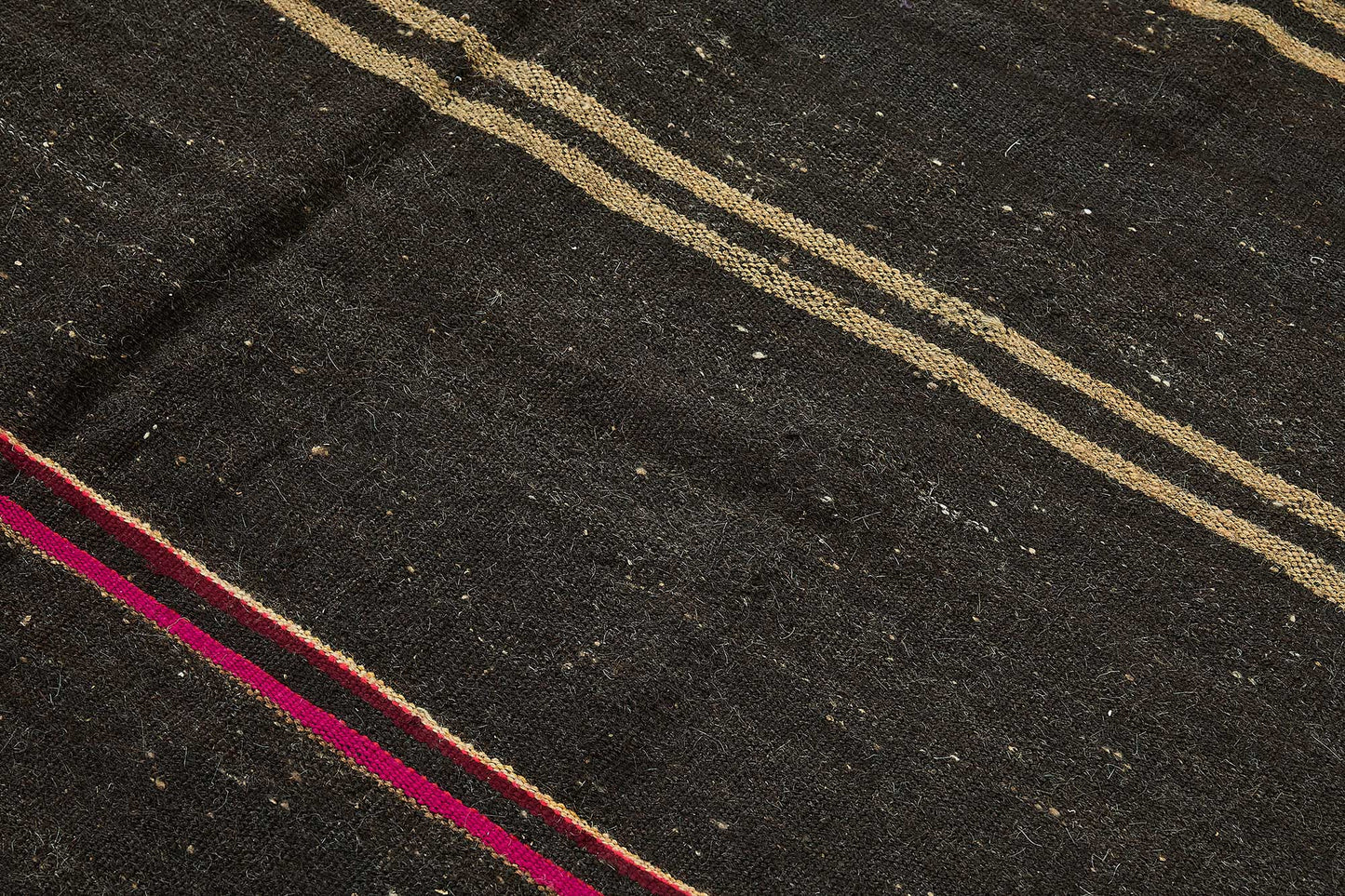 7x11 Vintage Turkish Goat Hair Kilim Rug - 51275