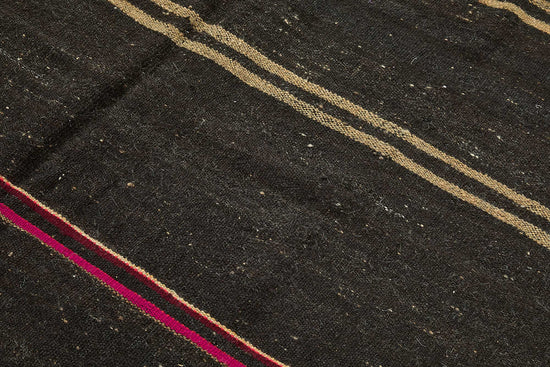 7x11 Vintage Turkish Goat Hair Kilim Rug - 51275