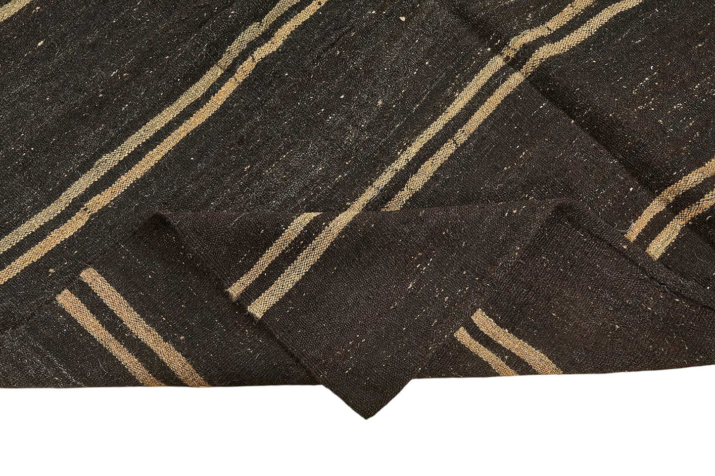7x11 Vintage Turkish Goat Hair Kilim Rug - 51275
