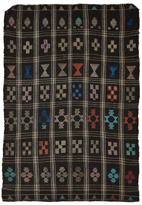 6x10 Vintage Turkish Goat Hair Kilim Rug - 51276