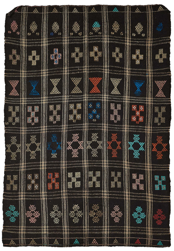 6x10 Vintage Turkish Goat Hair Kilim Rug - 51276