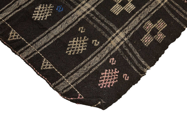 6x10 Vintage Turkish Goat Hair Kilim Rug - 51276