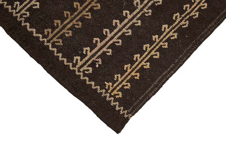 4x11 Vintage Turkish Goat Hair Kilim Rug - 51278
