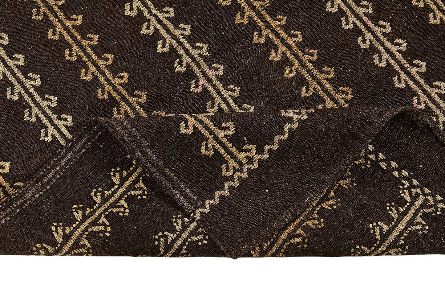 4x11 Vintage Turkish Goat Hair Kilim Rug - 51278