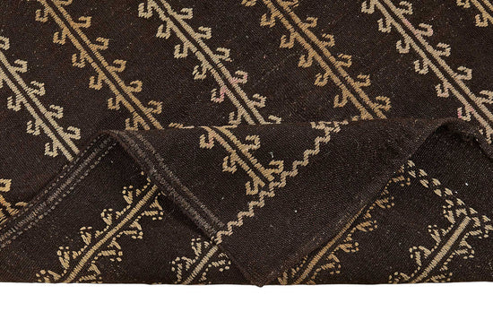 4x11 Vintage Turkish Goat Hair Kilim Rug - 51278