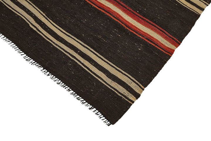7x12 Vintage Turkish Goat Hair Kilim Rug - 51279