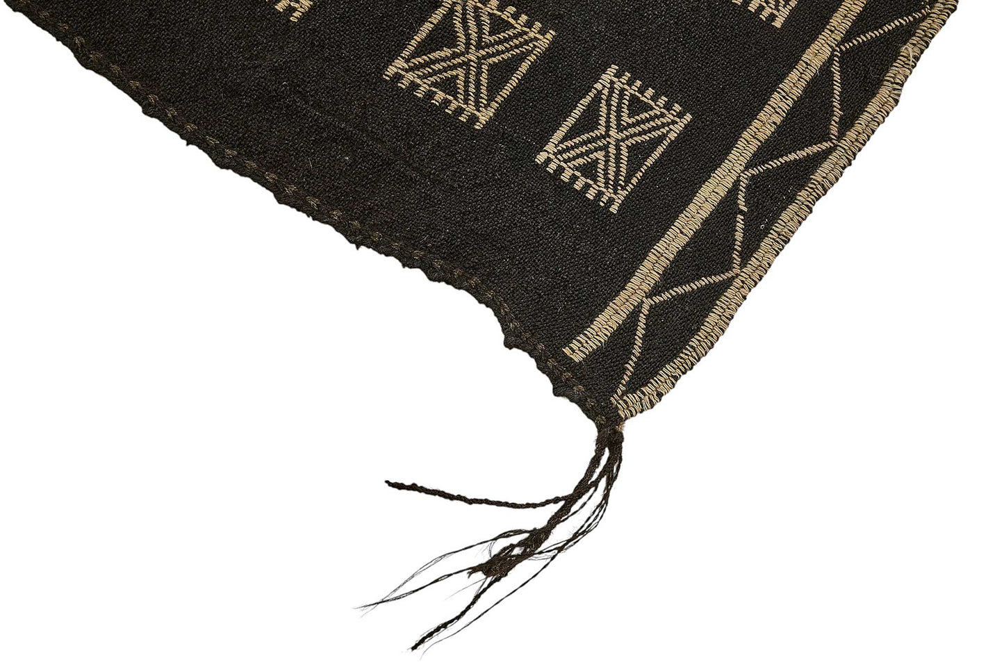 6x8 Vintage Turkish Goat Hair Kilim Rug - 51280
