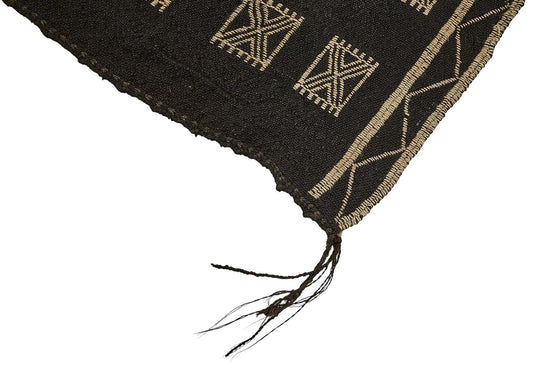 6x8 Vintage Turkish Goat Hair Kilim Rug - 51280