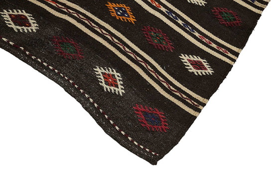 6x12 Vintage Turkish Goat Hair Kilim Rug - 51281