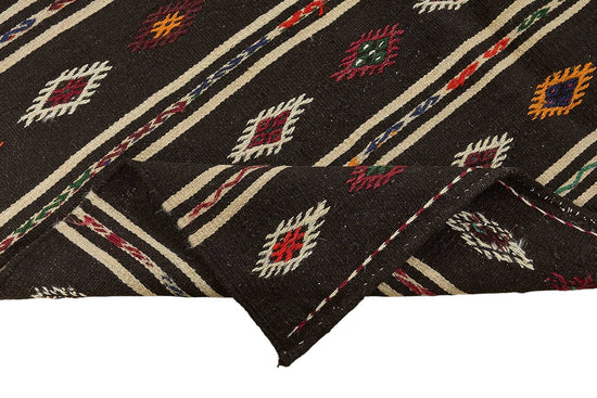 6x12 Vintage Turkish Goat Hair Kilim Rug - 51281