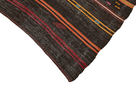 7x11 Vintage Turkish Goat Hair Kilim Rug - 51282
