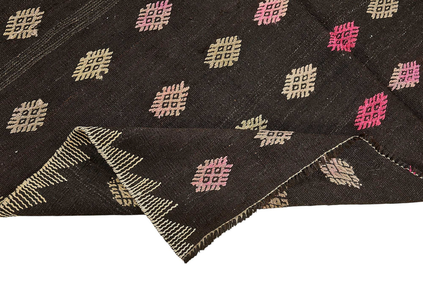6x10 Vintage Turkish Goat Hair Kilim Rug - 51284