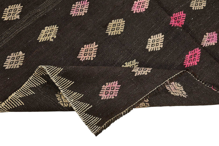 6x10 Vintage Turkish Goat Hair Kilim Rug - 51284