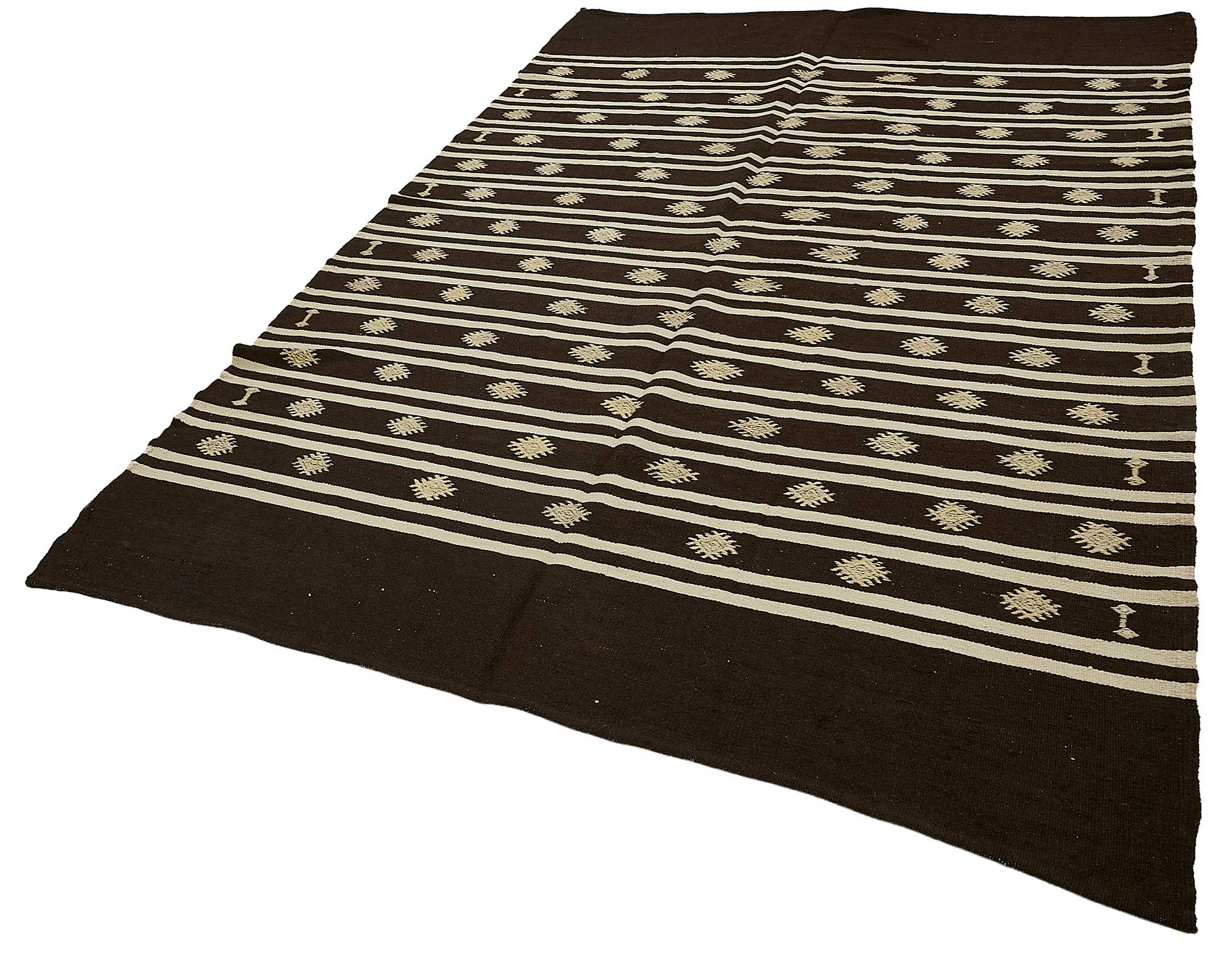 6x10 Vintage Turkish Goat Hair Kilim Rug - 51287