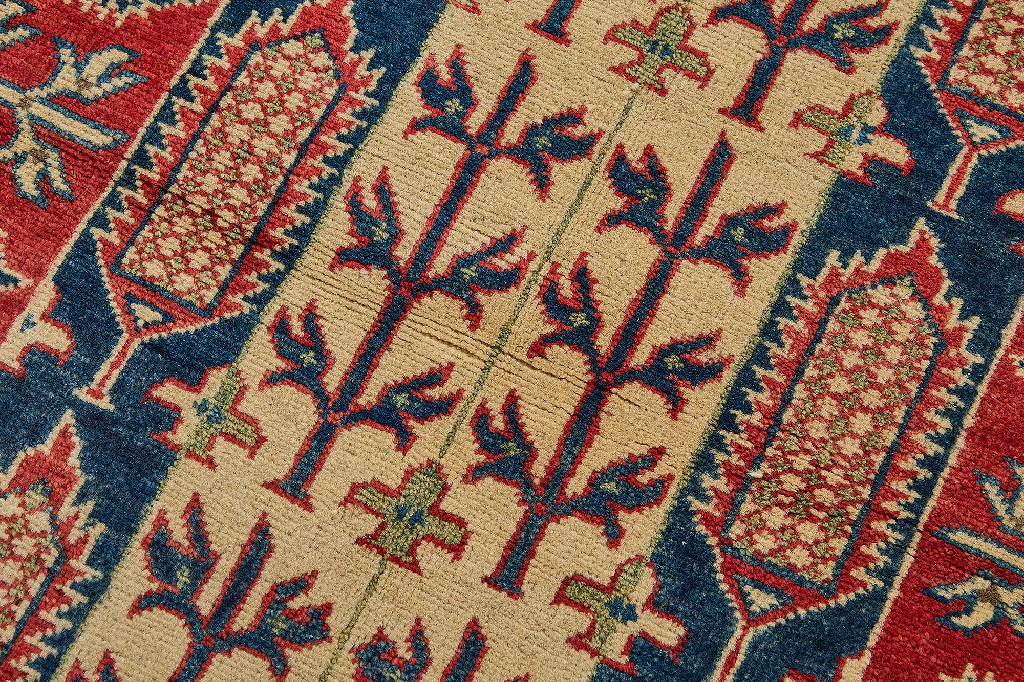 3x4 Red Traditional Tribal Oushak Rug - 51386
