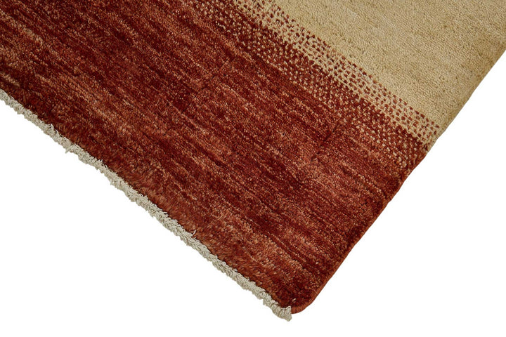 3x4 Red Striped Oushak Rug - 51388