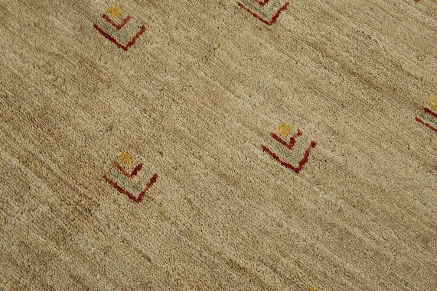 3x5 Beige Traditional Tribal Oushak Rug - 51390
