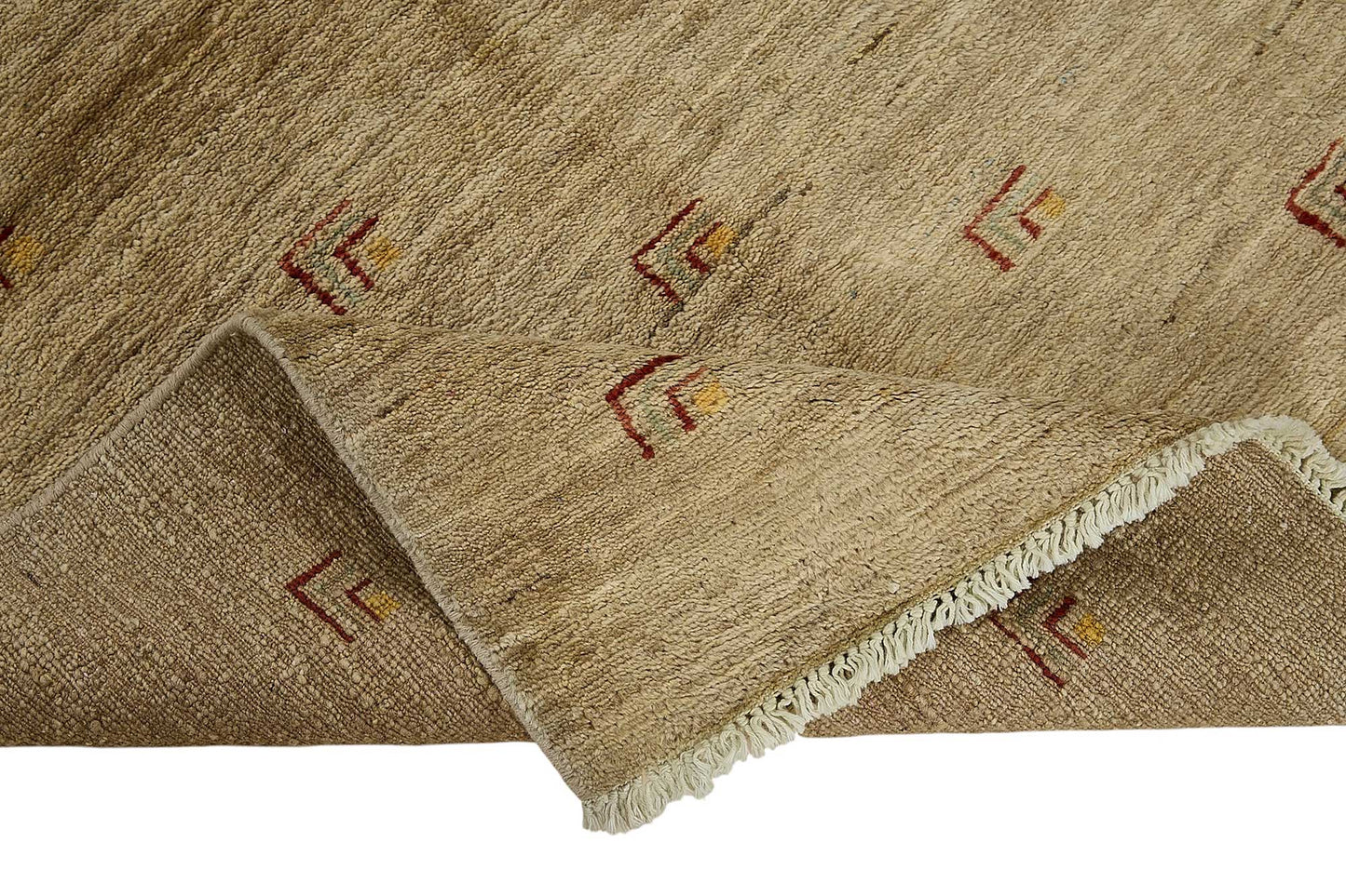 3x5 Beige Traditional Tribal Oushak Rug - 51390