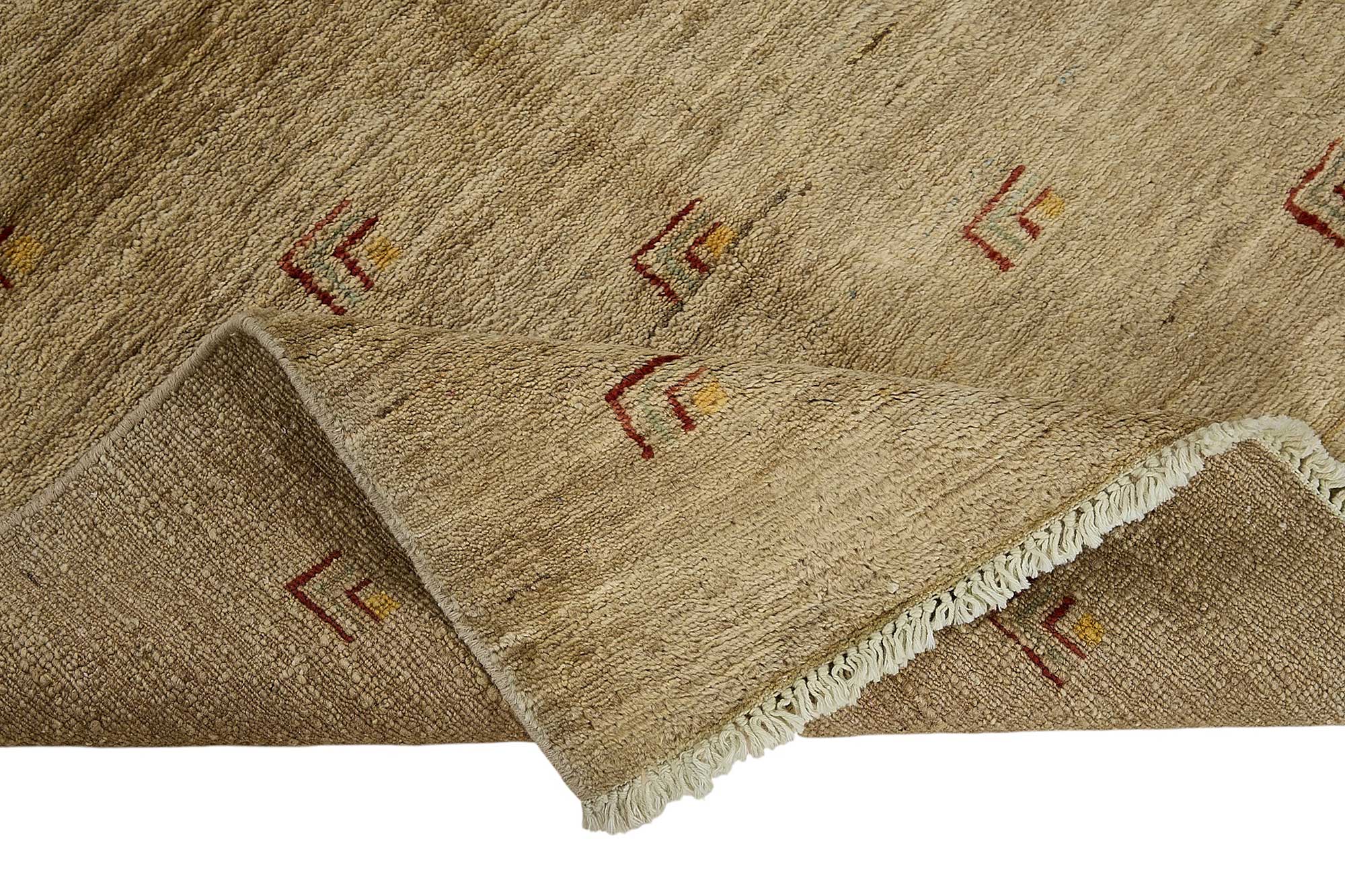 3x5 Beige Traditional Tribal Oushak Rug - 51390
