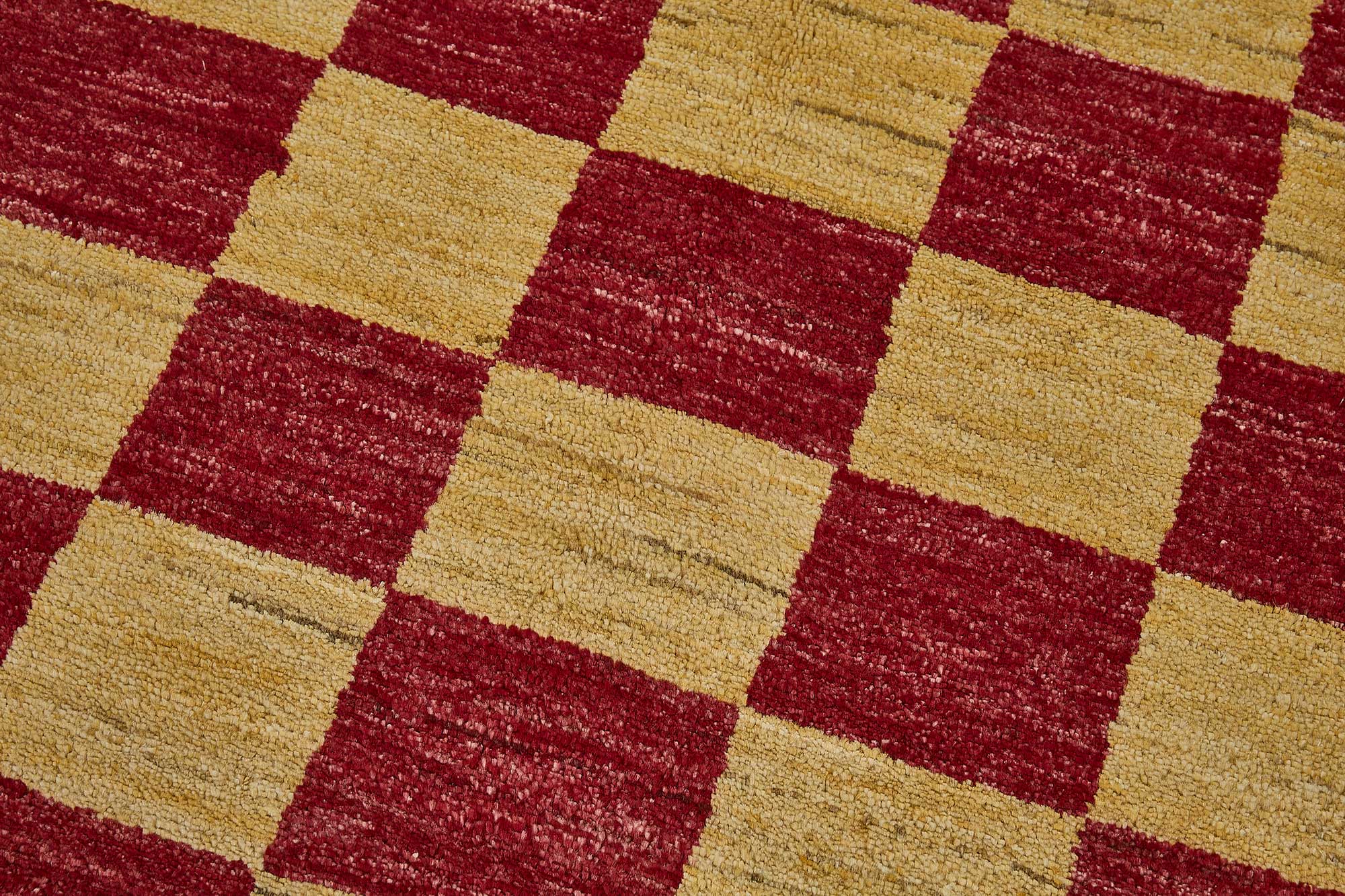 3x5 Red Contemporary Geometric Oushak Rug - 51391