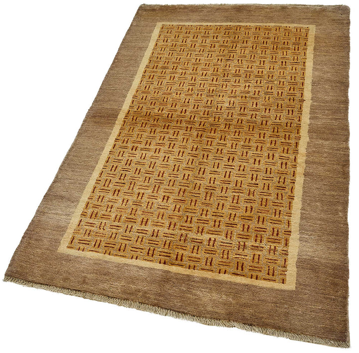3x5 Brown Geometric Oushak Rug - 51392