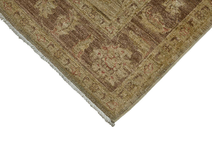 3x5 Beige Traditional Floral Medallion Oushak Rug - 51394