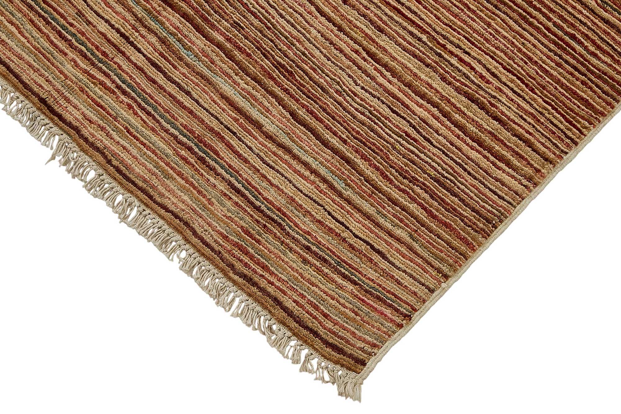 3x5 Beige Striped Oushak Rug - 51404