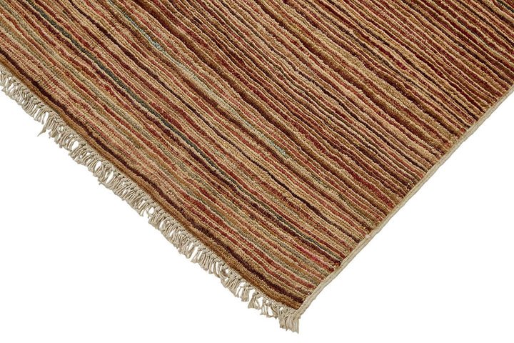 3x5 Beige Striped Oushak Rug - 51404