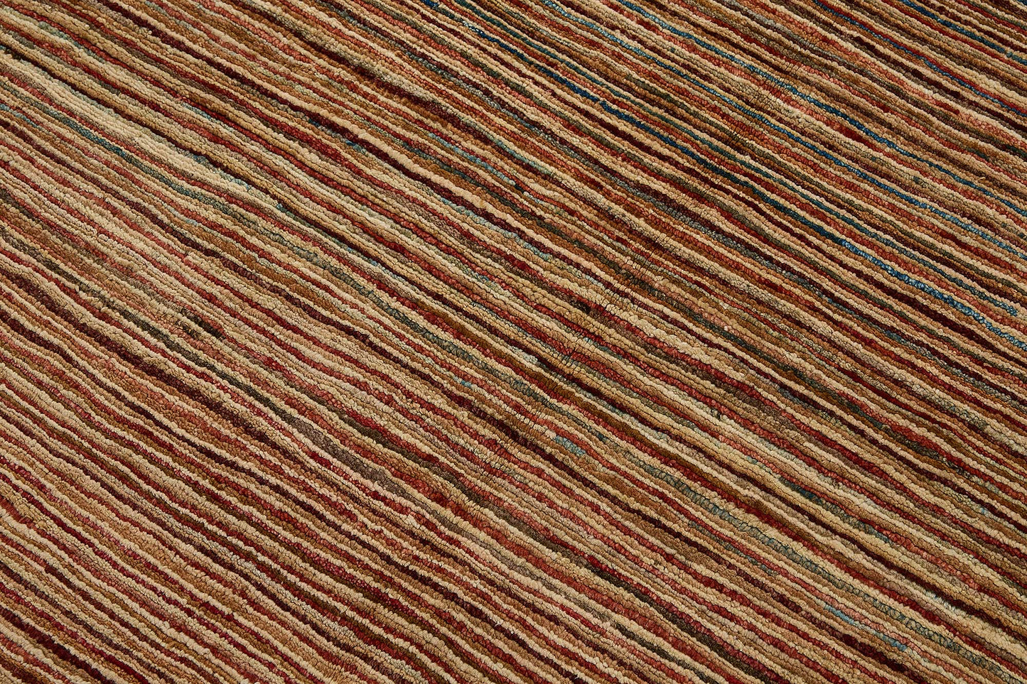 3x5 Beige Striped Oushak Rug - 51404