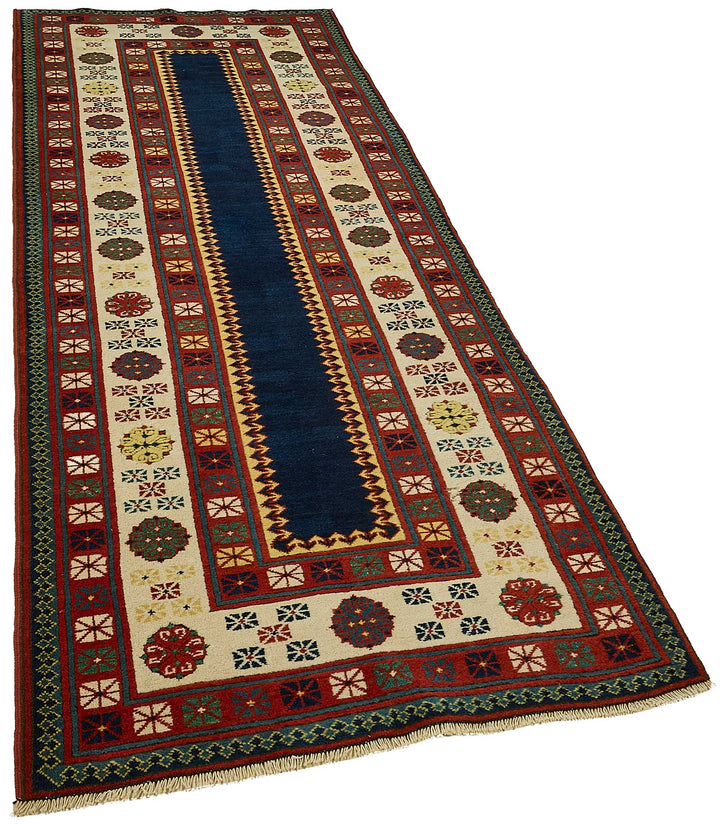 3x10 Red Tribal Geometric Oushak Rug - 51408