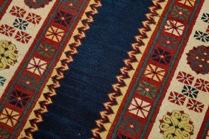 3x10 Red Tribal Geometric Oushak Rug - 51408