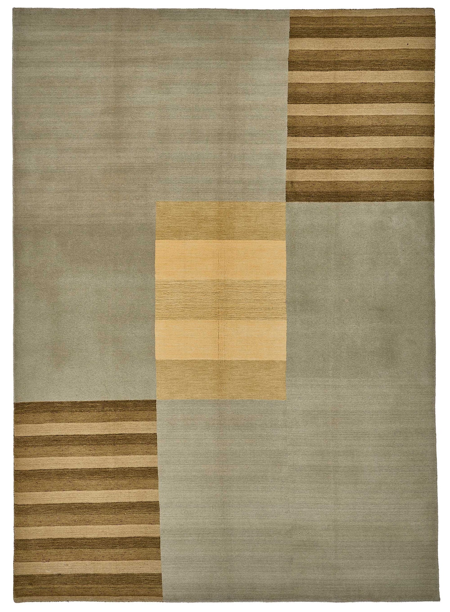 8x11 Beige Handmade Contemporary Oushak Rug - 51466