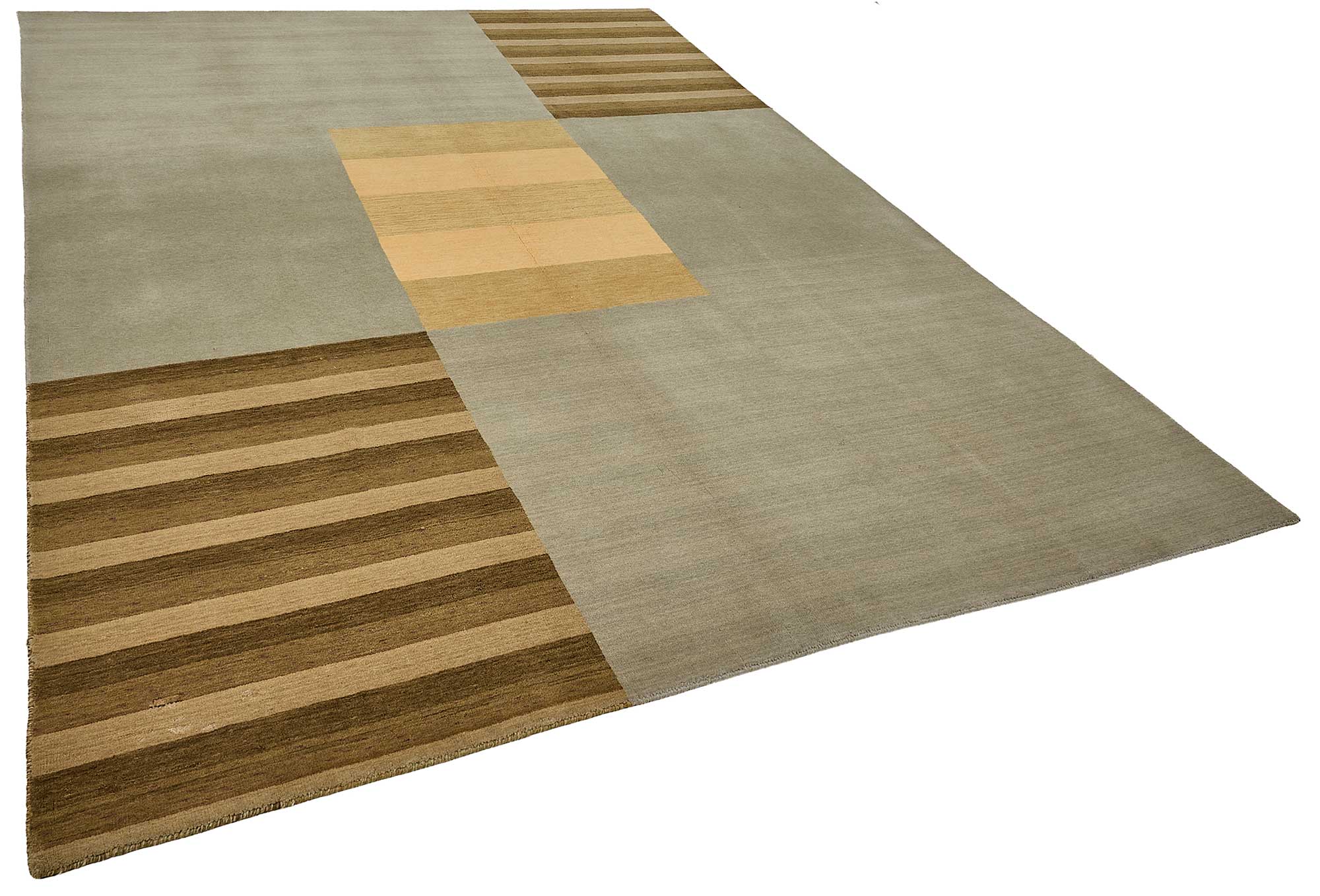 8x11 Beige Handmade Contemporary Oushak Rug - 51466