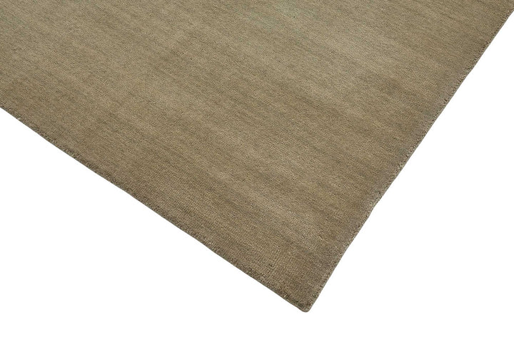 8x11 Beige Handmade Contemporary Oushak Rug - 51466