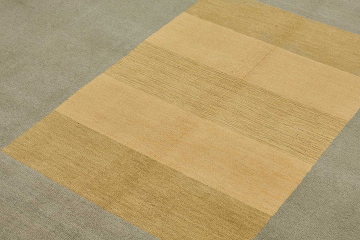 8x11 Beige Handmade Contemporary Oushak Rug - 51466
